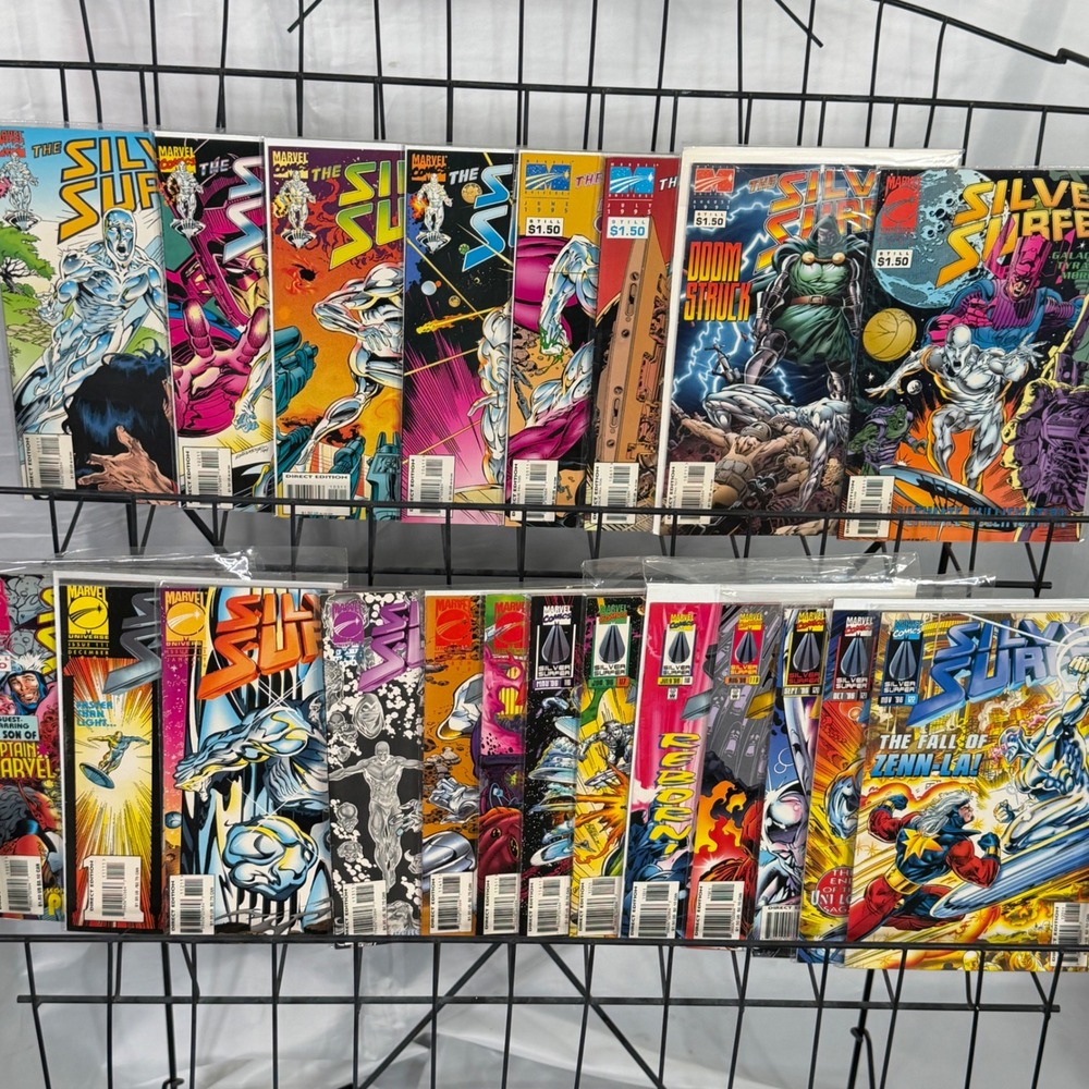 Marvel Silver Surfer 101-107 109-120 122 Lot Dr Doom Galactus 1st Blackbody